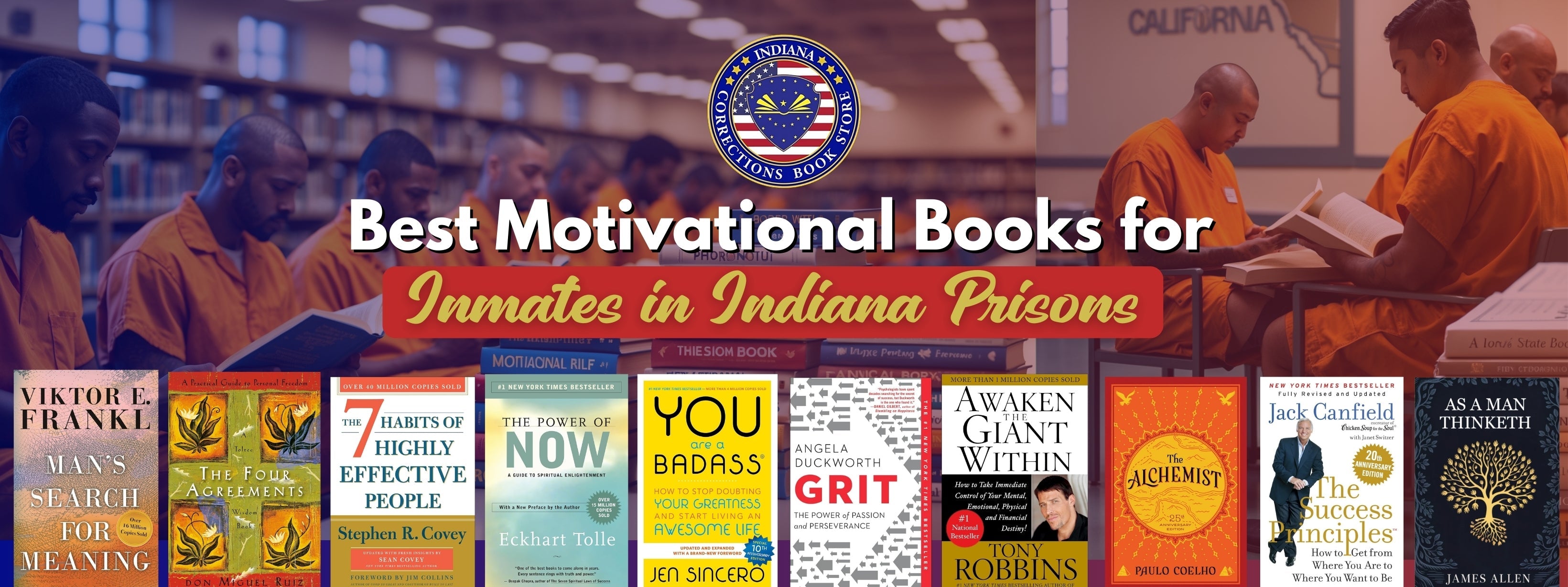 Best Motivational Books for Inmates in Indiana Prisons