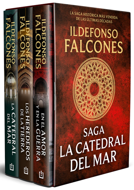 Estuche Saga La Catedral del Mar / The Cathedral of the Sea Saga Box Set by Falcones, Ildefonso