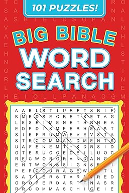 Big Bible Word Search: 101 Puzzles! Christian Books & Bibles Barbour Publishing