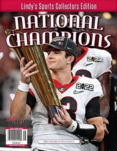 Lindy’s 2025-26 NFL & College Football Preview Combo Pack Sports Magazines SureShot Books Publishing LLC LINDY'S SPORTS COLLECTOR'S EDITION 2021 GEORGIA BULLDOGS NATIONAL CHAMPIONS