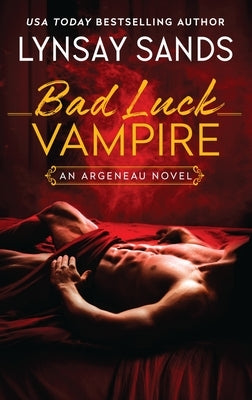 Bad Luck Vampire paperback by Avon Books featuring a dark, mysterious cover with a vampire theme.