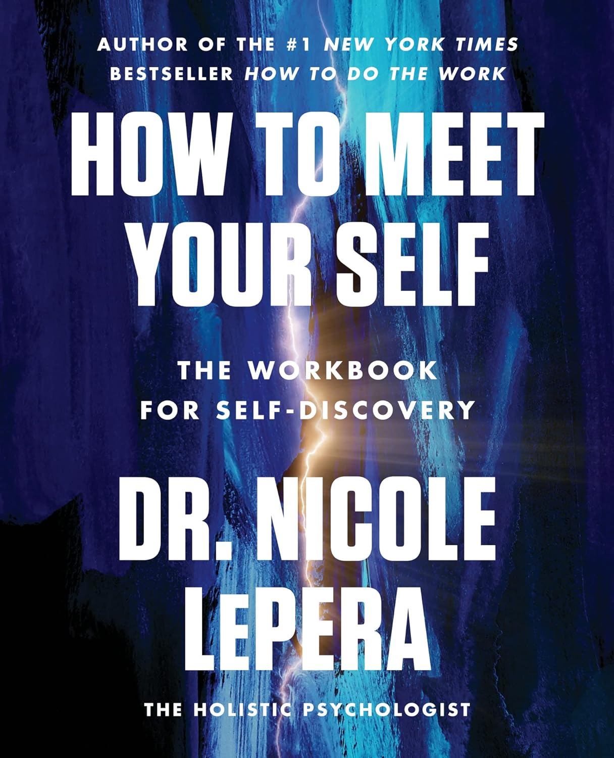 Self-discovery workbook titled "How to Meet Your Self" by Harper Wave, featuring a colorful cover design.