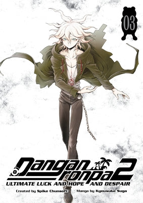 Danganronpa 2: Ultimate Luck and Hope and Despair Volume 3 paperback by Dark Horse Manga featuring vibrant cover art.