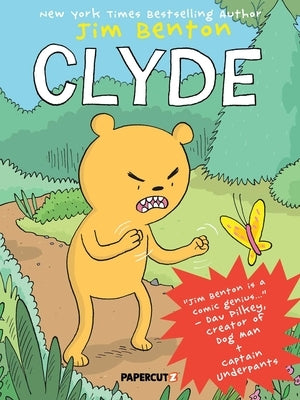 Clyde paperback book by Papercutz featuring colorful cover art and engaging illustrations.