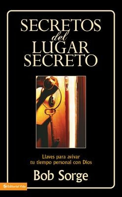 Paperback book "Secretos del Lugar Secreto" by Vida Publishers, featuring a serene cover design and spiritual imagery.