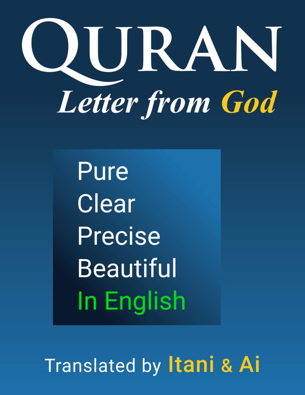 Quran in English - Clear, Pure, Precise: AI-Optimized Modern Translation - Indiana Corrections Bookstore