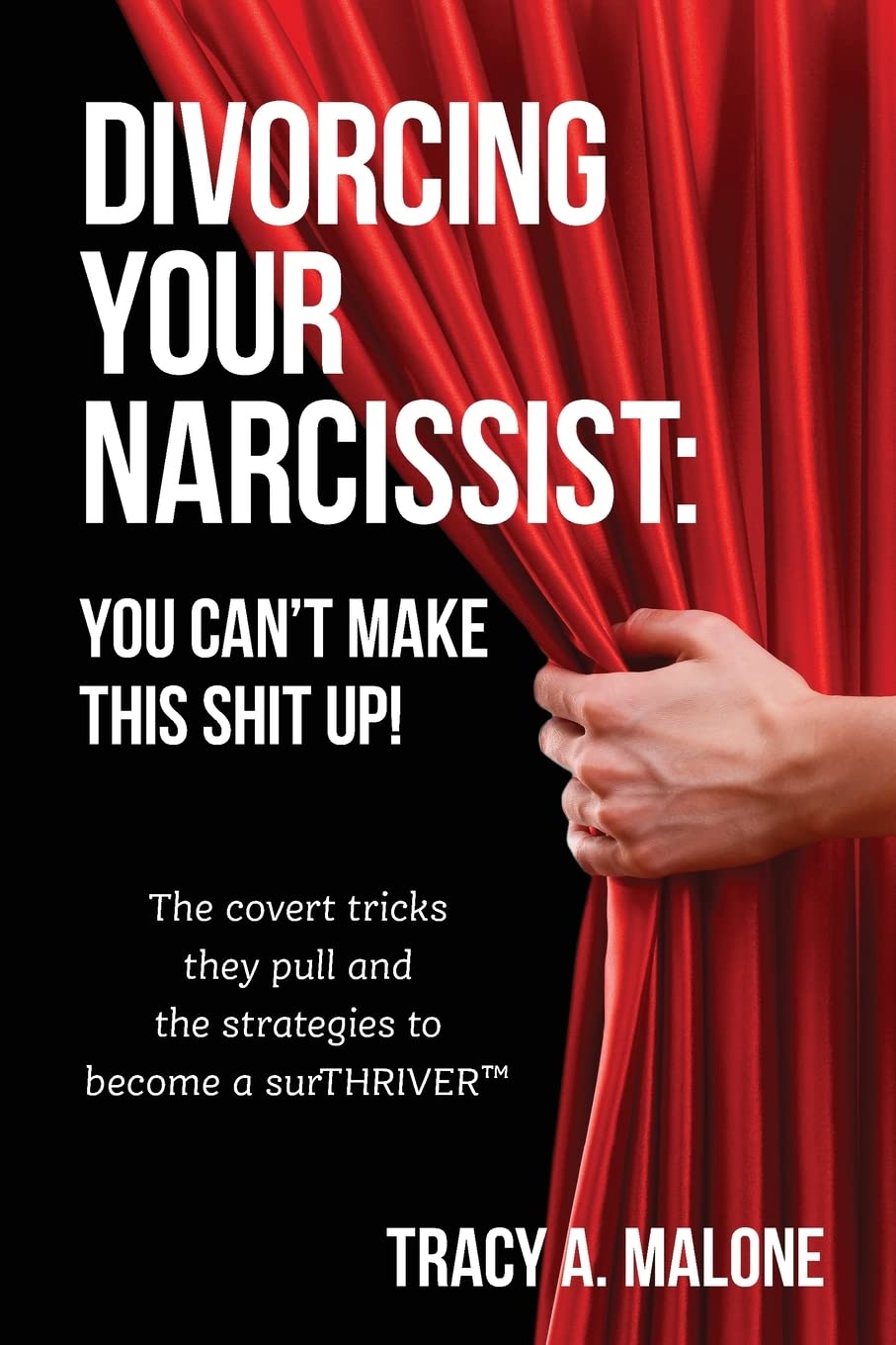 Book cover of "Divorcing Your Narcissist" by Narcissist Abuse Support featuring bold title and engaging design.
