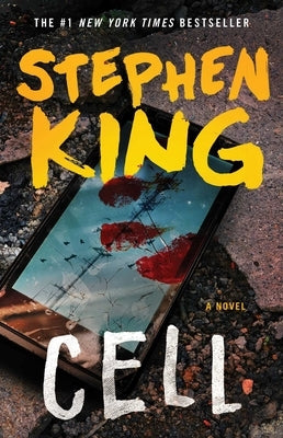 Paperback edition of "Cell" by Scribner Book Company featuring the book cover design.
