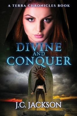 Paperback book "Divine and Conquer" by Shadow Phoenix Publishing on a neutral background.