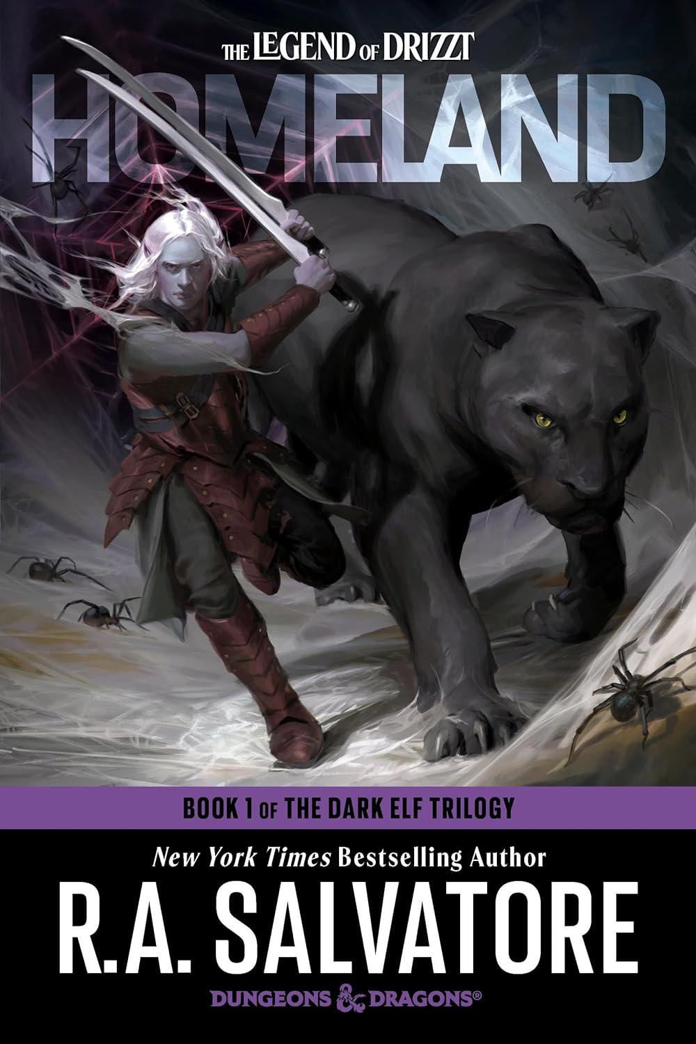 Homeland: Dungeons & Dragons: Book 1 of the Dark Elf Trilogy (Legend of Drizzt) - IN Corrections Bookstore