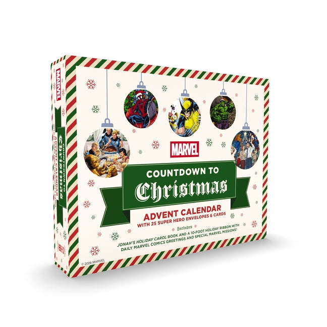 Marvel Countdown to Christmas: Advent Calendar with 25 Super-Hero Envelopes and Cards by Pearlman, Robb