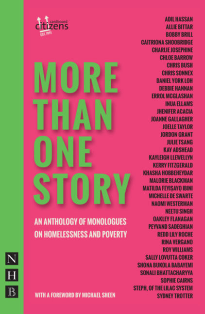 More Than One Story: An Anthology of Monologues on Homelessness and Poverty by Citizens, Cardboard