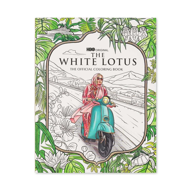 The HBO Original Series: The White Lotus: The Official Coloring Book by De Haan, Jill
