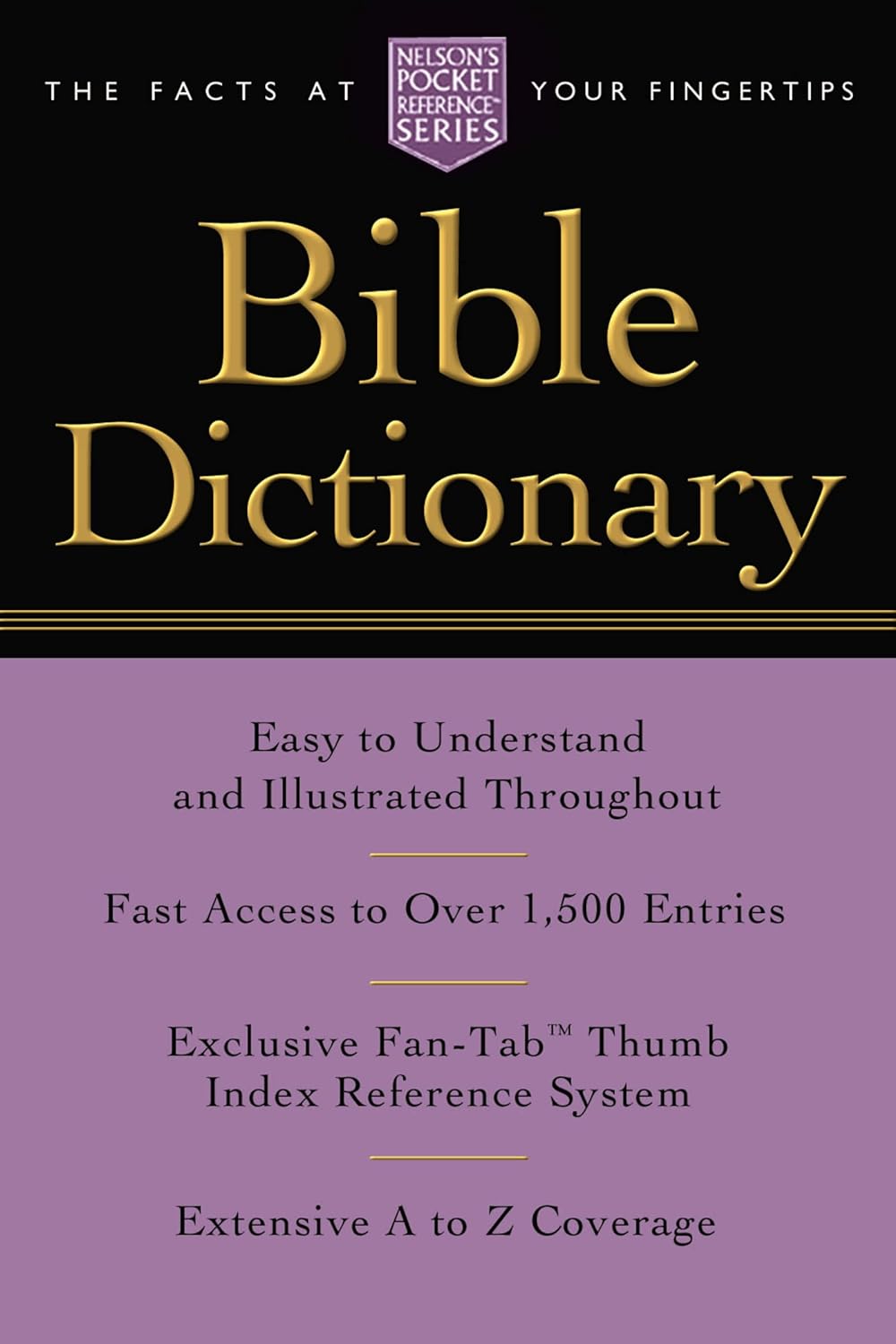 Pocket Bible Dictionary - Nelson's Pocket Reference Series - IN Corrections Bookstore