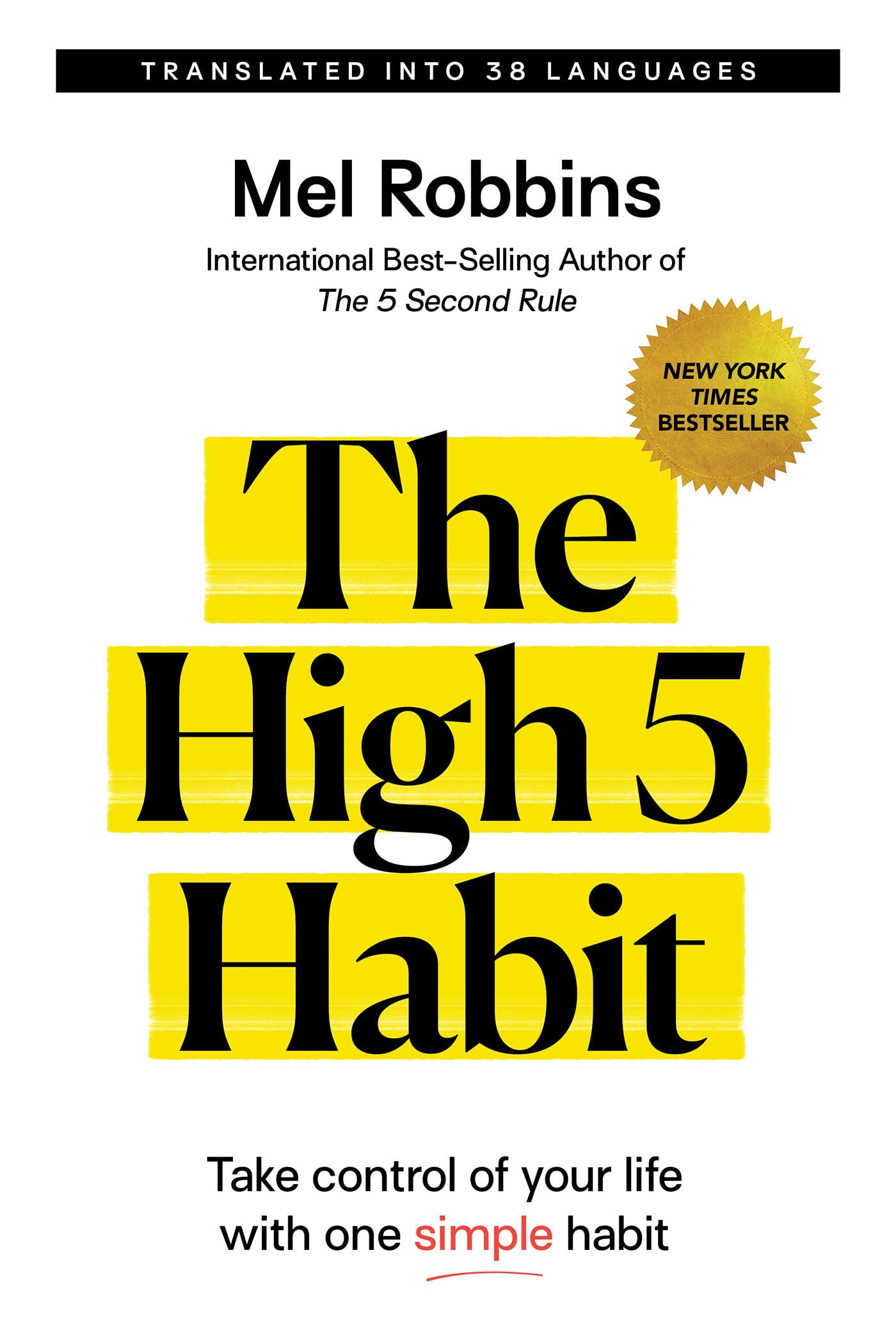 The High 5 Habit: Take Control of Your Life with One Simple Habit - IN Corrections Bookstore