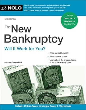 The New Bankruptcy Will It Work for You (10TH ed.) - Two Rivers - IN Corrections Bookstore