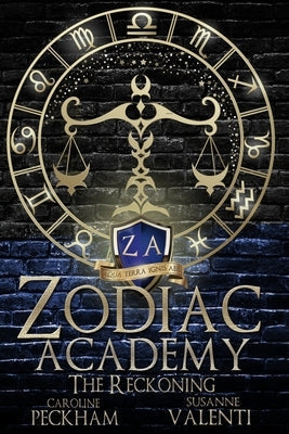 Paperback copy of Zodiac Academy 3: The Reckoning by Dark Ink Publishing featuring a mystical, vibrant cover design.