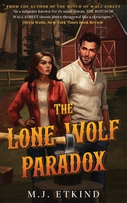 Paperback copy of "The Lone Wolf Paradox" by Izzi House Books, featuring a striking cover design with bold colors.