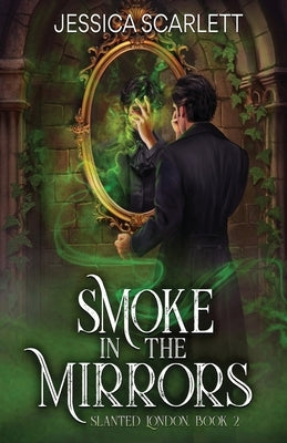 Paperback book "Smoke In the Mirrors" by Oliver-Heber Books, featuring a captivating cover design and vivid colors.
