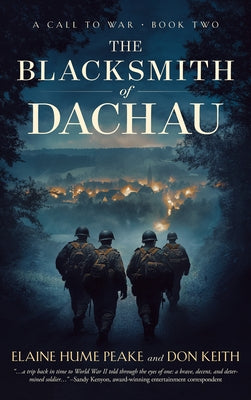 Paperback edition of "The Blacksmith of Dachau" by Severn River Publishing, showcasing the book cover design and title.