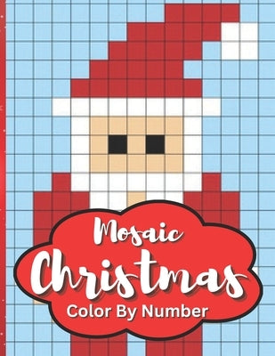 Mystery Christmas Color By Number Coloring Book for Adults by Shumaila Neri