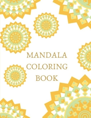 Floral Coloring Book For Adults: 15 Unique Flower Mandala Patterns Coloring Books For Adults Relaxation by Journals, Meraki