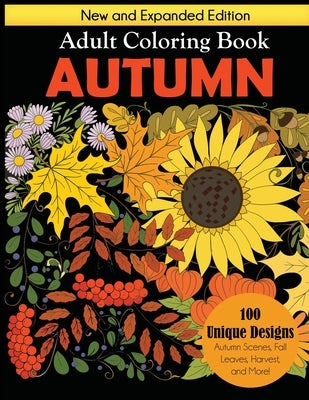 Autumn Adult Coloring Book by Dylanna Press