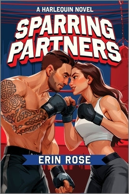Paperback book "Sparring Partners" by Afterglow Books featuring a romantic MMA sports theme with vibrant cover art.