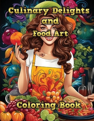 Culinary Delights and Food Art: Coloring Book by Hazra, A.