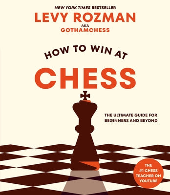 Paperback book "How to Win at Chess" by Ten Speed Press, featuring a chessboard and pieces on the cover.