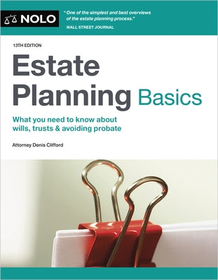 Estate Planning Basics by Clifford, Denis