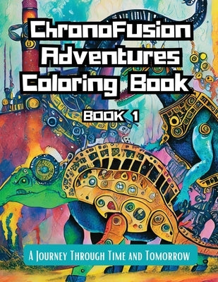 ChronoFusion Adventures Coloring Book (Book One): A Journey Through Time and Tomorrow by Frame