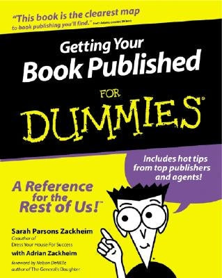 Getting Your Book Published for Dummies by Zackheim, Sarah Parsons - IN Corrections Bookstore