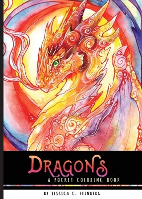 Dragons Pocket Coloring Book by Feinberg, Jessica