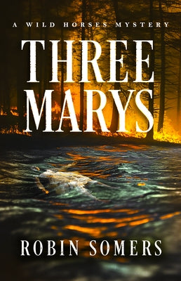 Paperback book "Three Marys: A Wild Horses Mystery" by Sibylline Press featuring a colorful cover with wild horses.