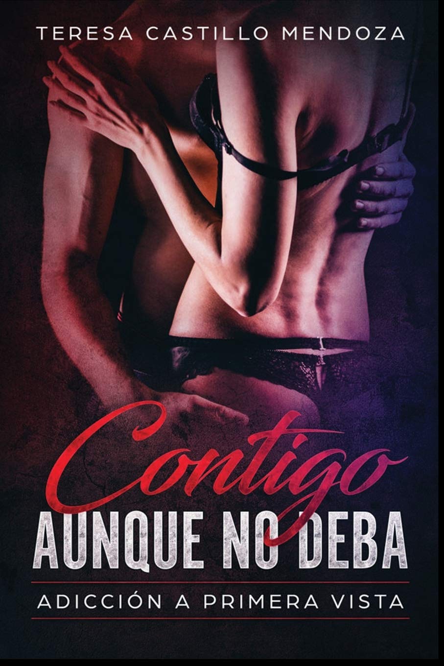 Spanish edition of "Contigo Aunque No Deba," showcasing the book cover with vibrant colors and engaging design.