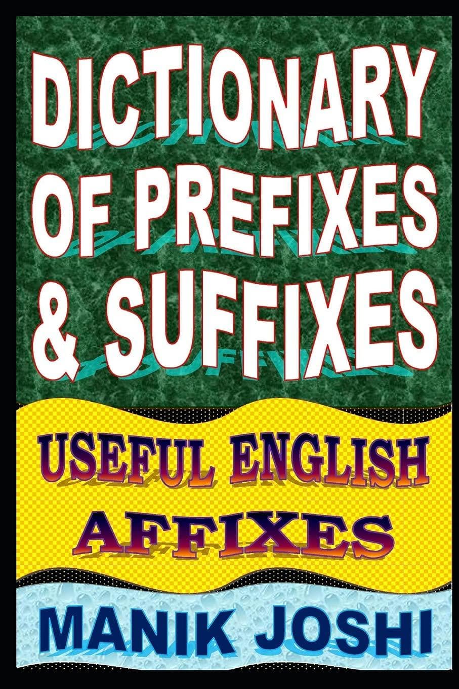 Dictionary of Prefixes and Suffixes - IN Corrections Bookstore