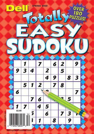 EASY SUDOKU Magazines Subscriptions Pencill Press