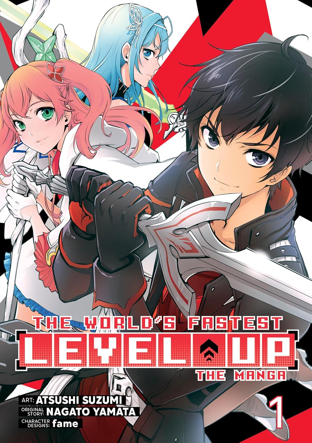 The World's Fastest Level Up Vol. 1 manga by Seven Seas featuring vibrant cover art and engaging character designs.