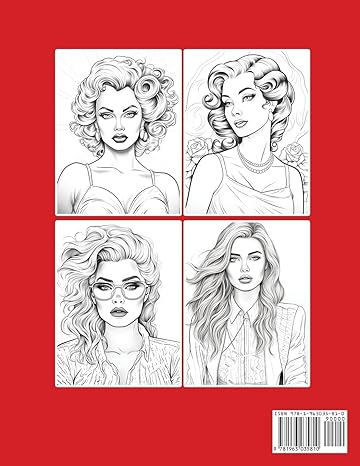 Fashion woman coloring book for inmates - SureShot Books Publishing LLC