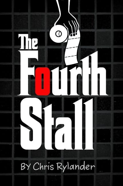 Cover of "The Fourth Stall" by Walden Pond Press featuring a school scene with kids and a mysterious stall.